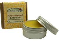 Aromatherapy butter balm jar
